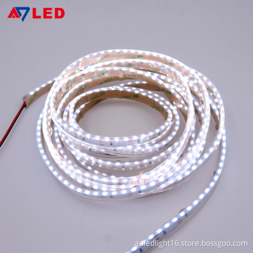 Adled Light Super bright warm white 24v edge emitting silicone cover 315 smd 9.6w/m cuttable led strip for light box rotating